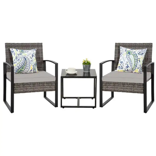 Cove 3-Piece Outdoor Rattan Set