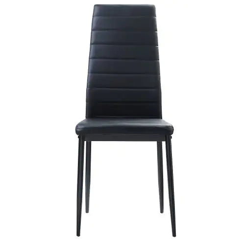 Orion Black Metal Side Chairs (Set of 2)