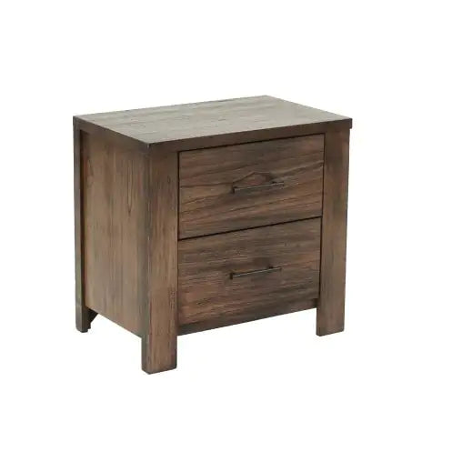 Westwood Oak 2-Drawer Nightstand