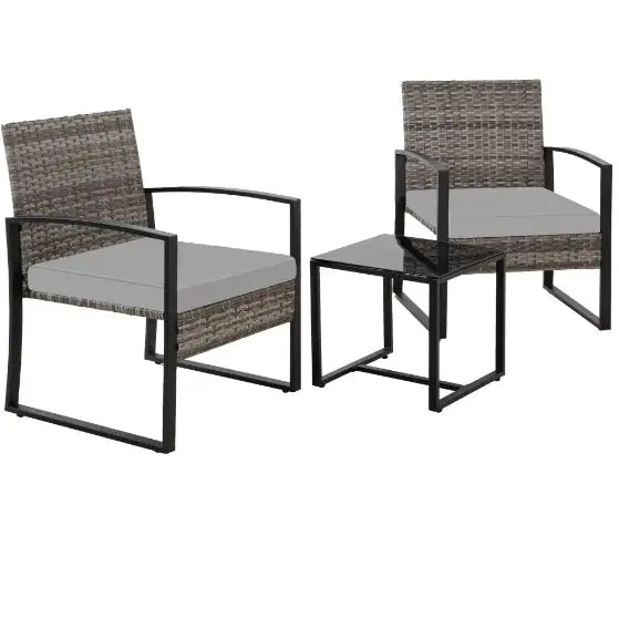 Cove 3-Piece Outdoor Rattan Set