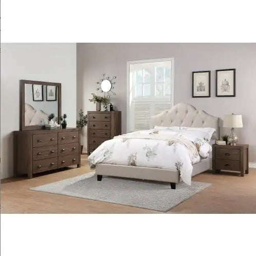 Westin Light Brown Queen Bed